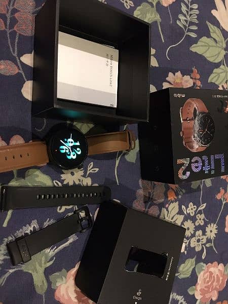 Mibro lite 2 smart watch with extra strap 2