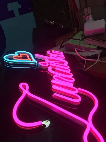 neon sign Size 18"X8 4