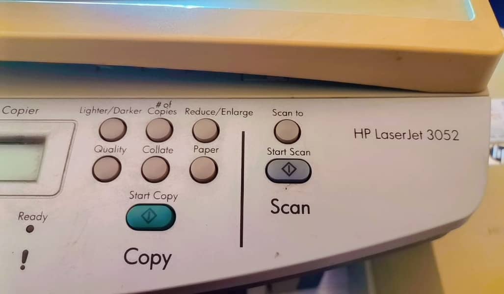 HP Laserjet 3052 (Printer, Scanner,Copier) 5