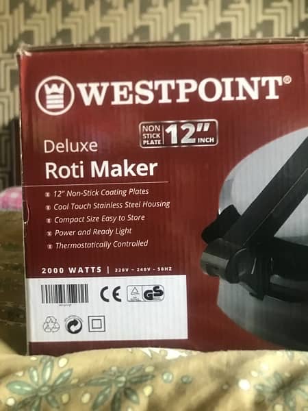 Westpoint Easy Automatic Roti Maker 2