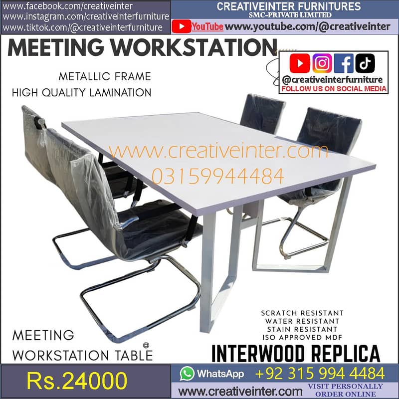 Office table workstation computer chair sofa Meeting Conference desk 18