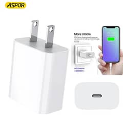 ASPOR A801 New 20W Fast Charging US PIN Quick Charge For Mobile Phone 0