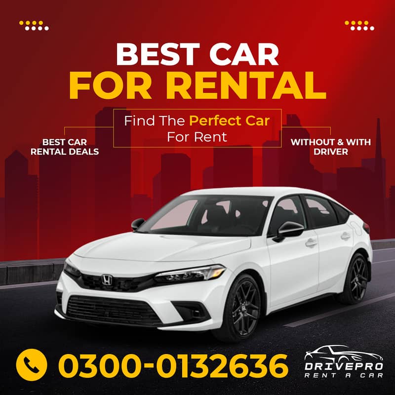 Rent A Car With & Without Driver 3