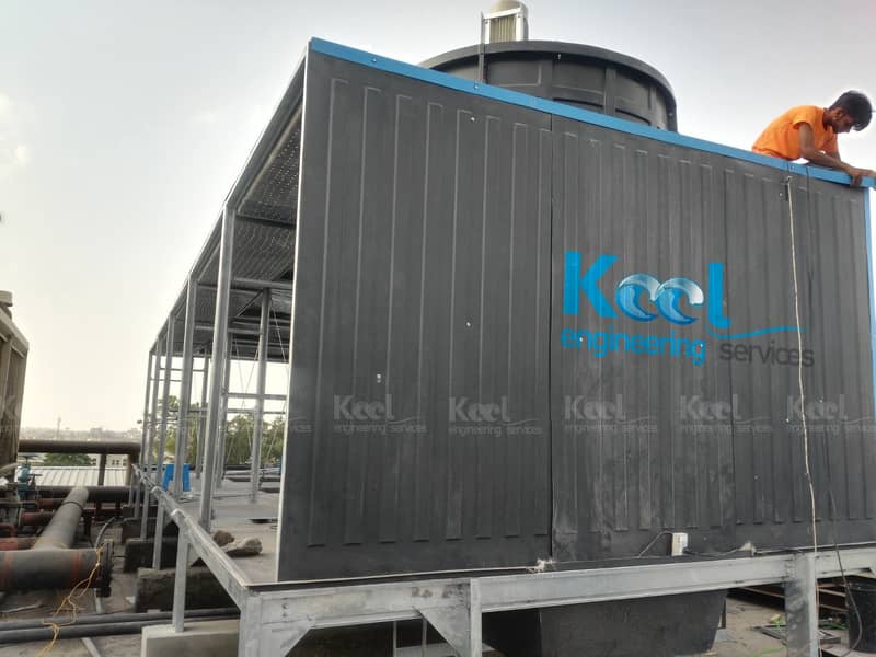 Cooling towers. Deals in all kinds of cooling towers 10