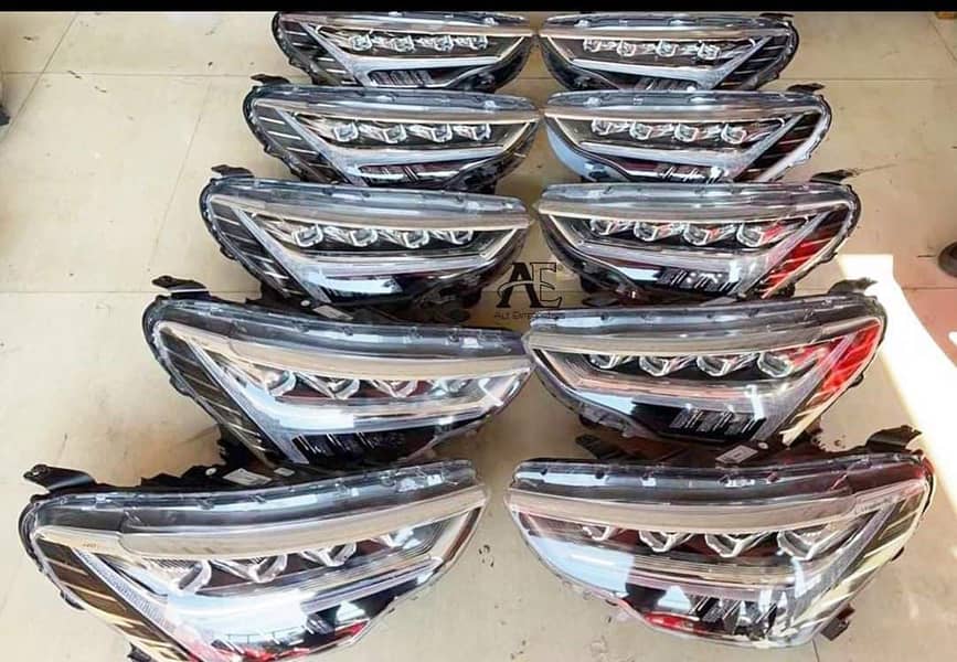 MG HS ZS TUCSON KIA Sportage Toyota Fortuner Revo Rocco Bumper Grills 3