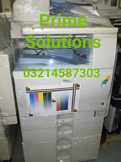 3 in One A3 size color Photocopier with printer&Scanner Options 0