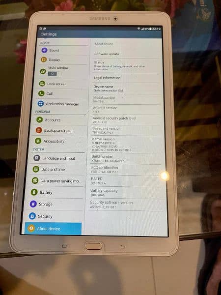 Samsung tablet 10