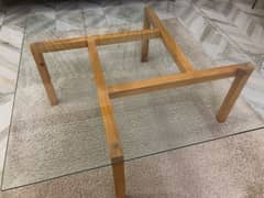 New Pure Wooden Centre Table - without glass - 36” x 36”
