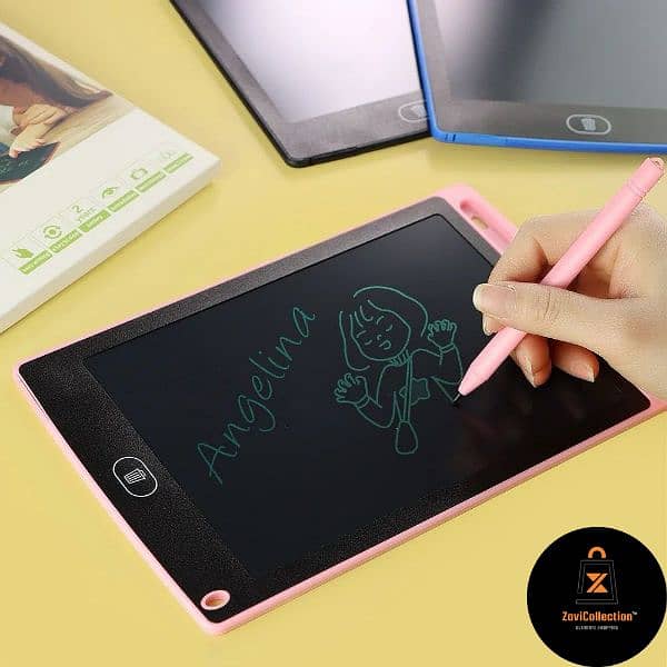 LCD Writing Tablet pen, 8.5-Inch screen size, easy eraseable E-Tab 5