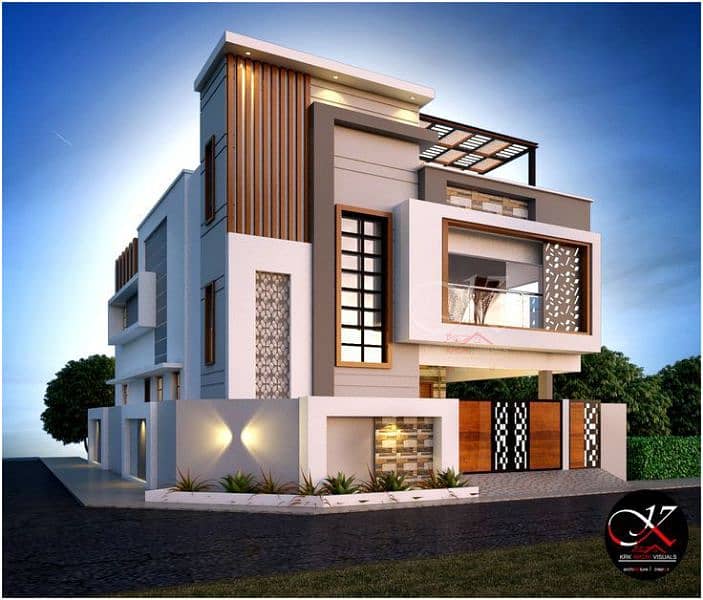 Architecture Drawing 2D & 3D Rendering 7