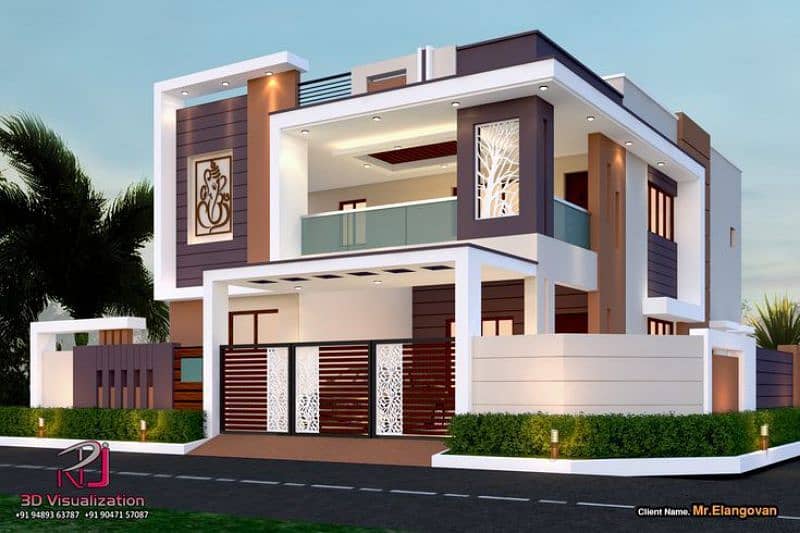 Architecture Drawing 2D & 3D Rendering 5