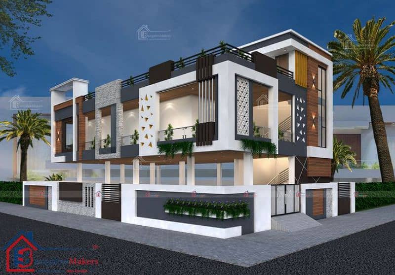 Architecture Drawing 2D & 3D Rendering 6