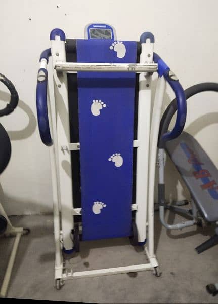 manual treadmill running exercise Walk jogging machine gym cycle 10
