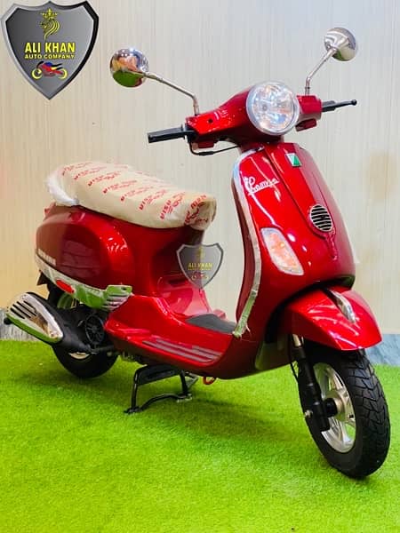 RAMZA PETROL NEW ASIA 100cc VESPA SCOOTY SCOOTER AUTOMATIC BIKE 100cc 2