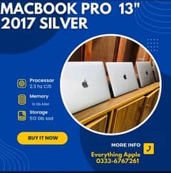 Apple Macbook Pro 2017 13 inch with 16GB ram 512GB SSD