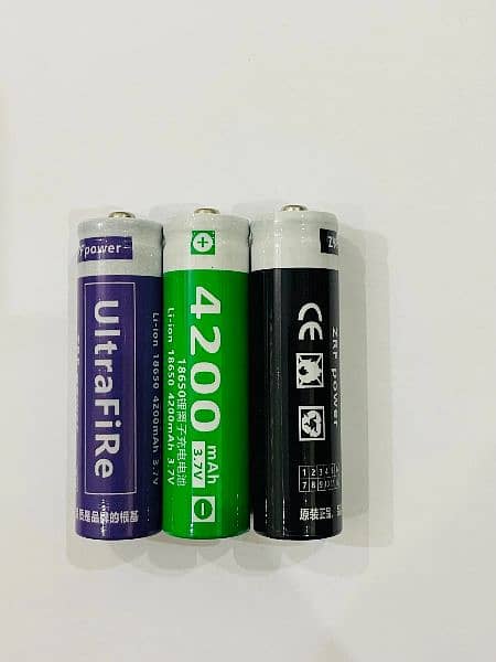 3.7v 4200mAh rechargeable cell 18650 lithium ion 3