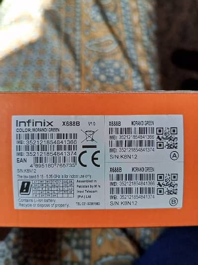 Infinix hot 10 play ( 4 GB plus 128 GB )