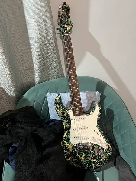Electric Guitar with Effects Processor 2