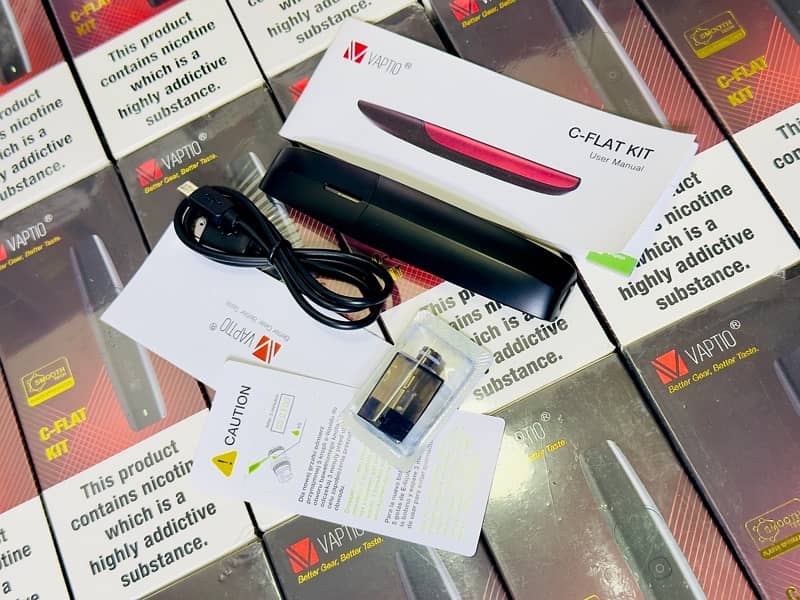 vaptio c flat vape kit reflabl/smoking vape/vape for sale/pod/smoke 9
