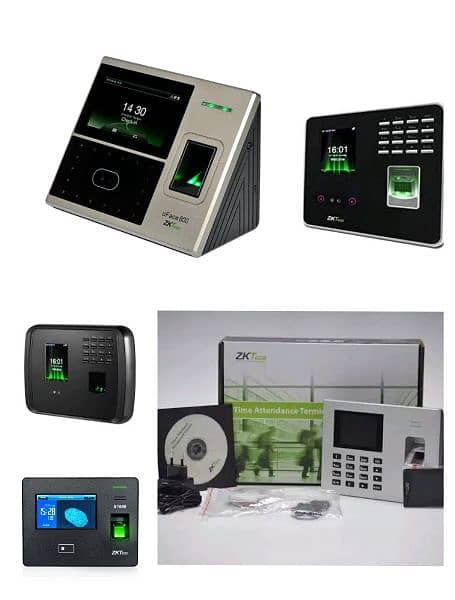 biometric zkteco attendance electric smart lock access control system 2