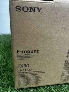 Brand New Sony FX30 Cinema Camera with E mount