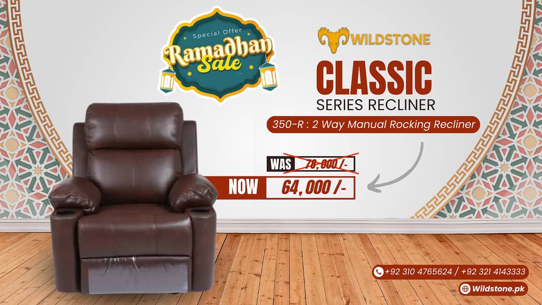 recliner sale, recliner Sofa, ramadan sale starting from 60,000 1
