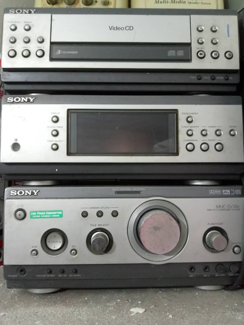 Sony hifi system 4