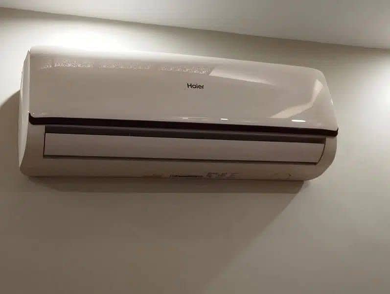 Haier 1.5 ton Inverter Ac heat and cool white clour 0