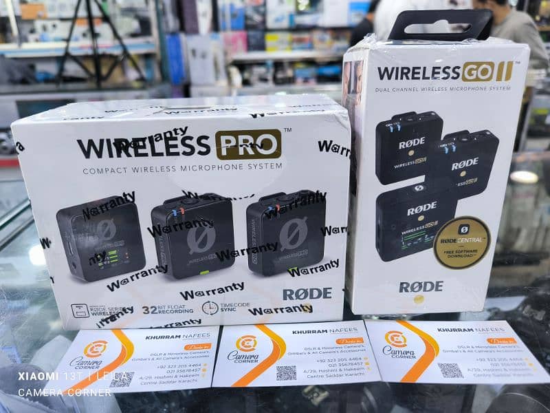Rode Wireless Pro and Rode Wireless Go II Duel box pack 0