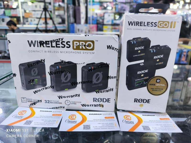 Rode Wireless Pro and Rode Wireless Go II Duel box pack 1