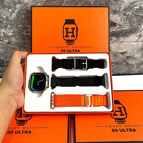 S9 Ultra Smart Watch 2.02" HD Big Screen Music  Watch 2