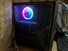 gaming pc with ips display monitor