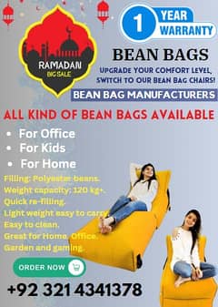 Sofa Cum Bed Bean Bags | Chairs | Bean Bags Of All type