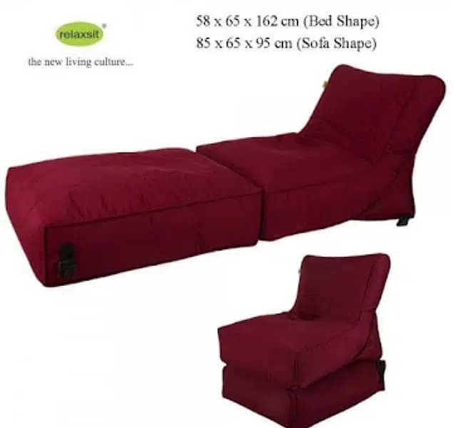 Sofa Cum Bed Bean Bags | Chairs | Bean Bags Of All type 7