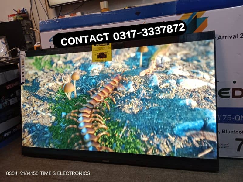 EID SALE BIG SCREEN SIZE 65 INCH SMART ANDROID LED TV NEW MODEL 1