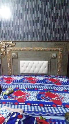 King size Bed wooden