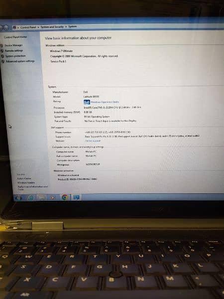 Laptop Dell Core i5 8gb Ram 512gb Hard 3