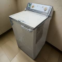 single washing machine heavy iron body 0