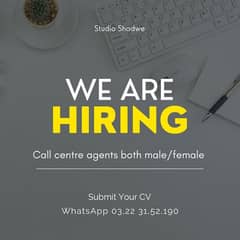 Need staff for call centre both male & female| jobs In Lahore