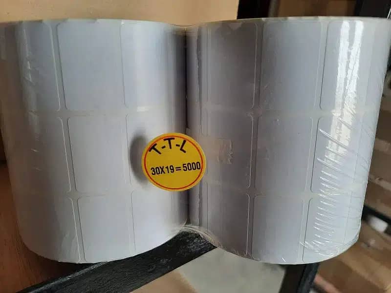 Thermal paper rolls & Barcode Lable Sticker rolls 1