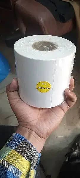 Thermal paper rolls & Barcode Lable Sticker rolls 6