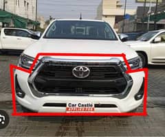 Hilux Revo 2022 geniun Revo facelift Bumper with geniun grill white 0