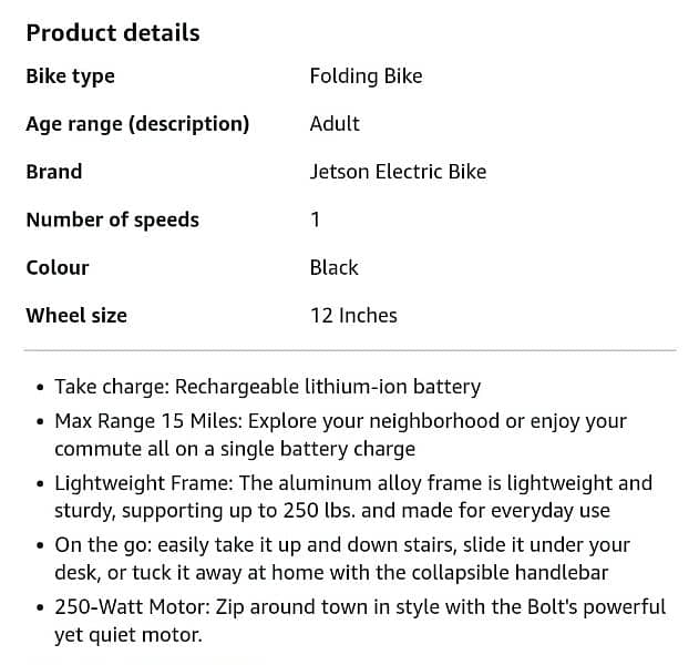 Jetson Bolt Electric Bike Ramzan special offer 3
