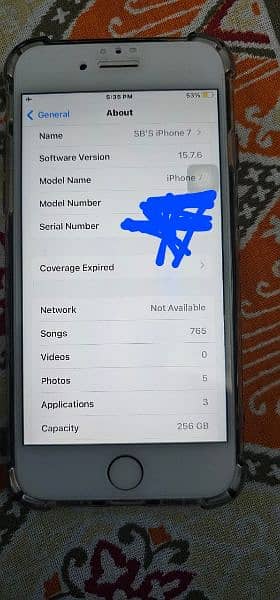 iPhone 7 256GB  Pta Approved 7