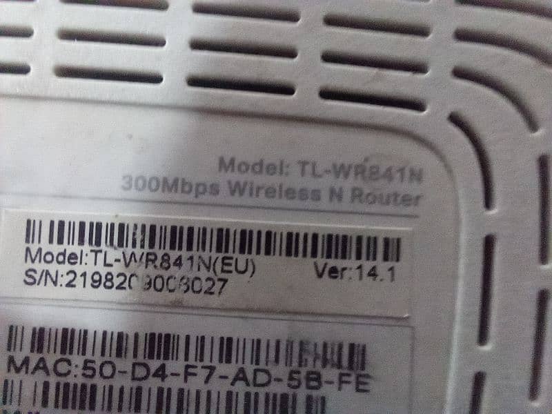 WiFi Router TP-Link  TL-wt841N 3