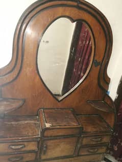 wooden dressing table for urgent sale 0