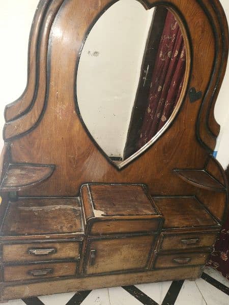 wooden dressing table for urgent sale 1