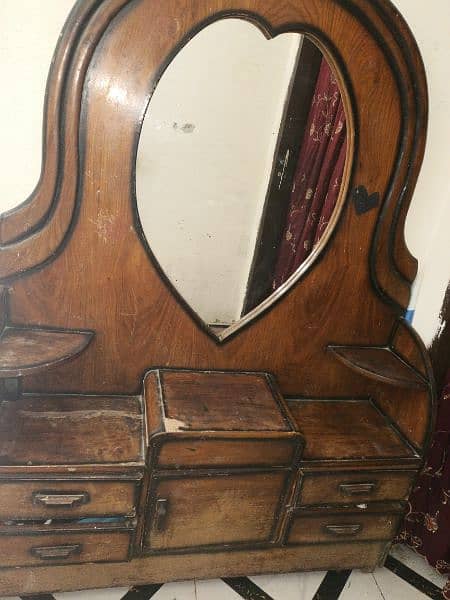 wooden dressing table for urgent sale 5