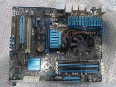 Asus mother board with AMD FX-8350 processor 0
