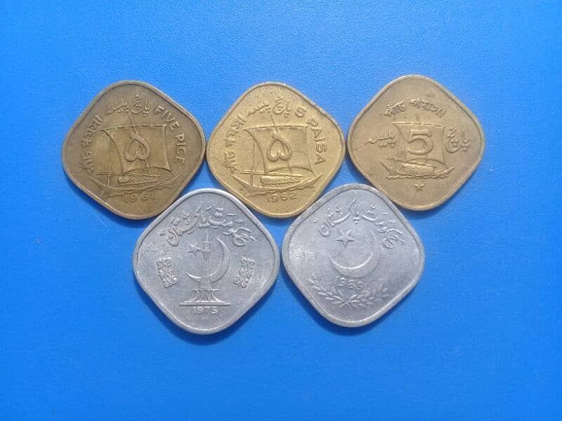 Pakistani old Coins 7